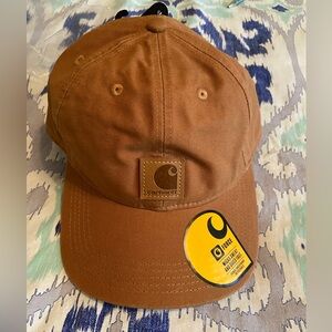 NWT Carhartt Brown Canvas Hat Classic Workwear Style